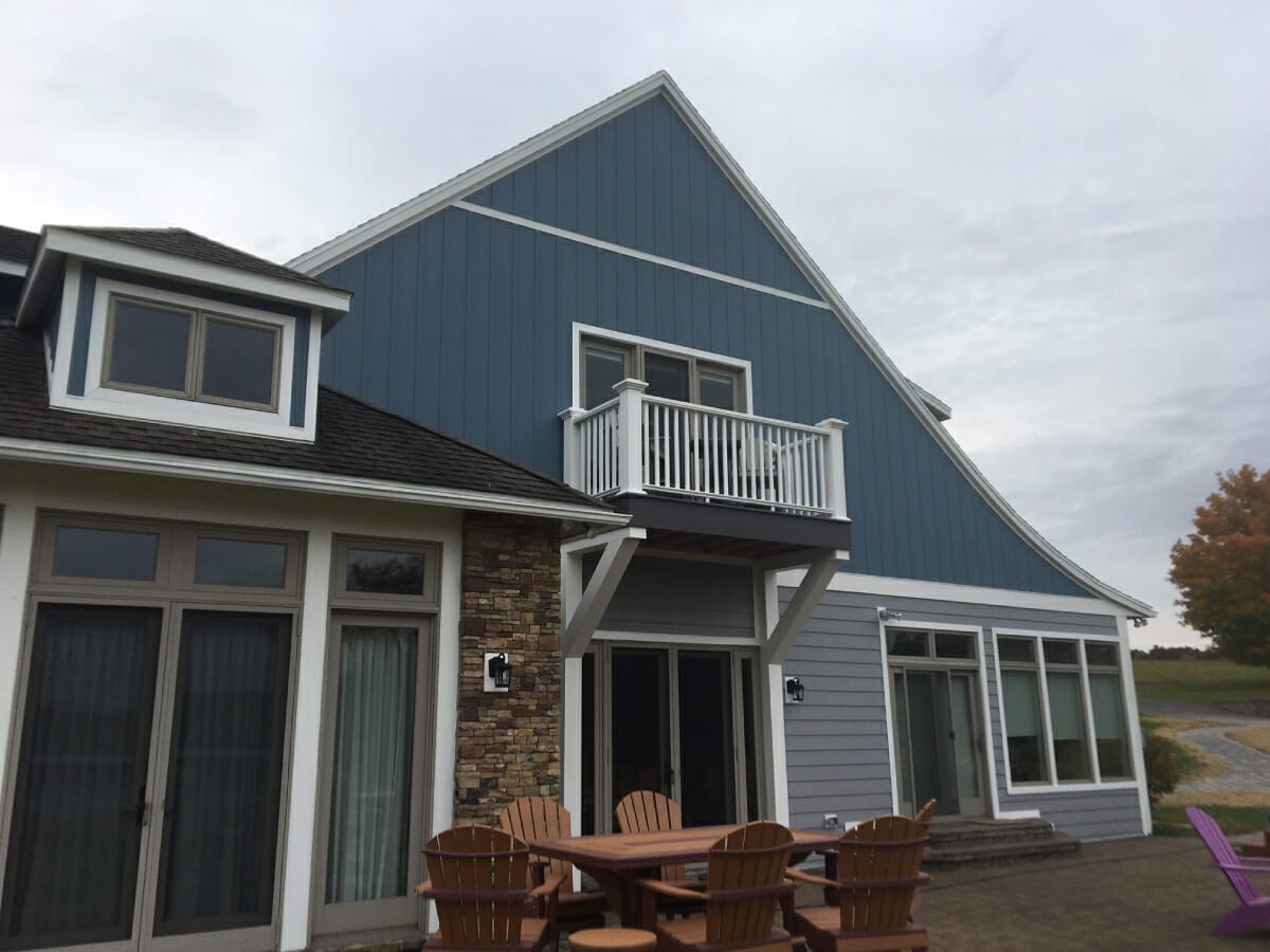 Everlast Composite siding installed on Westerly
